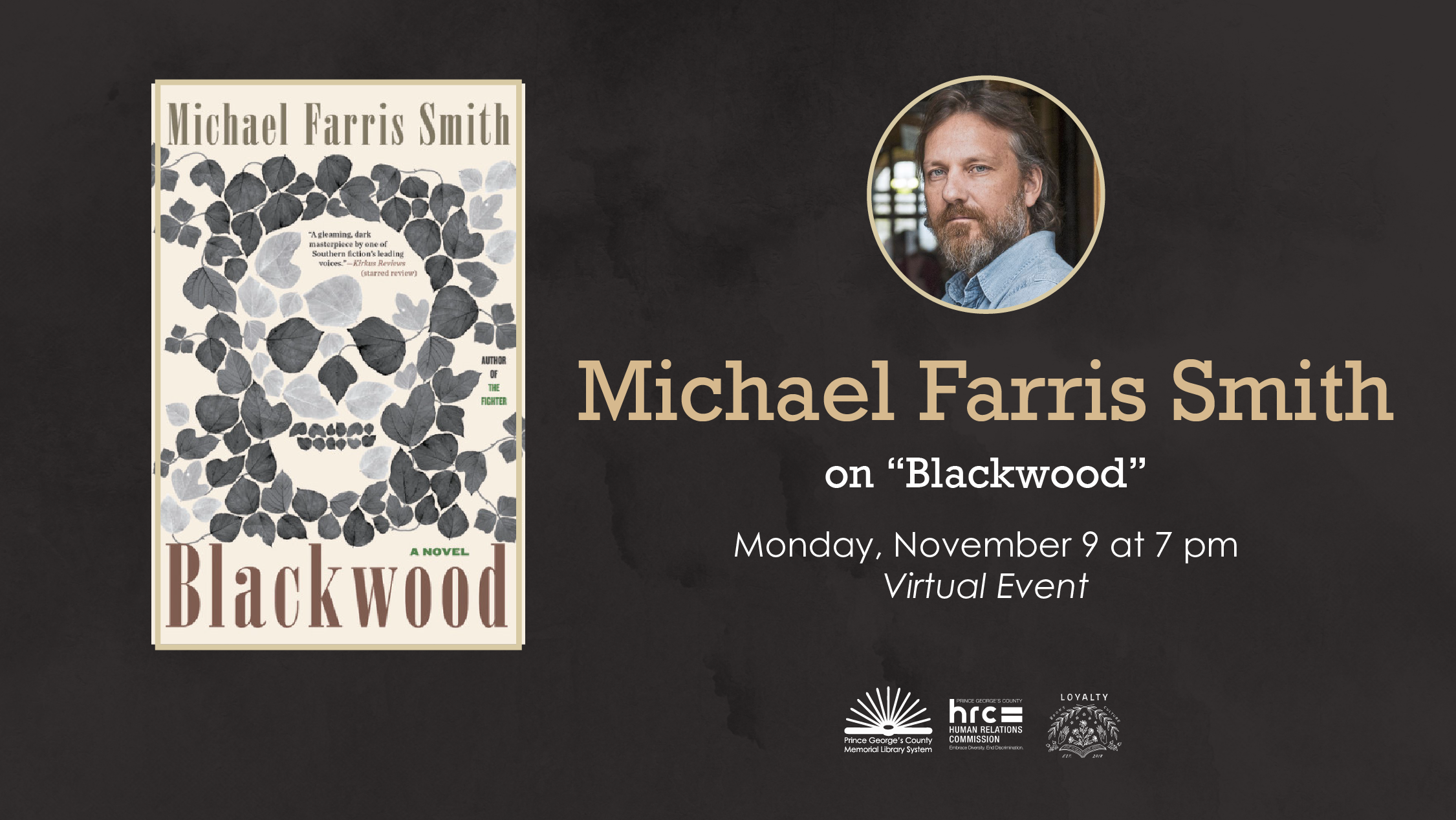 Michael Farris Smith on "Blackwood" (Online Event)