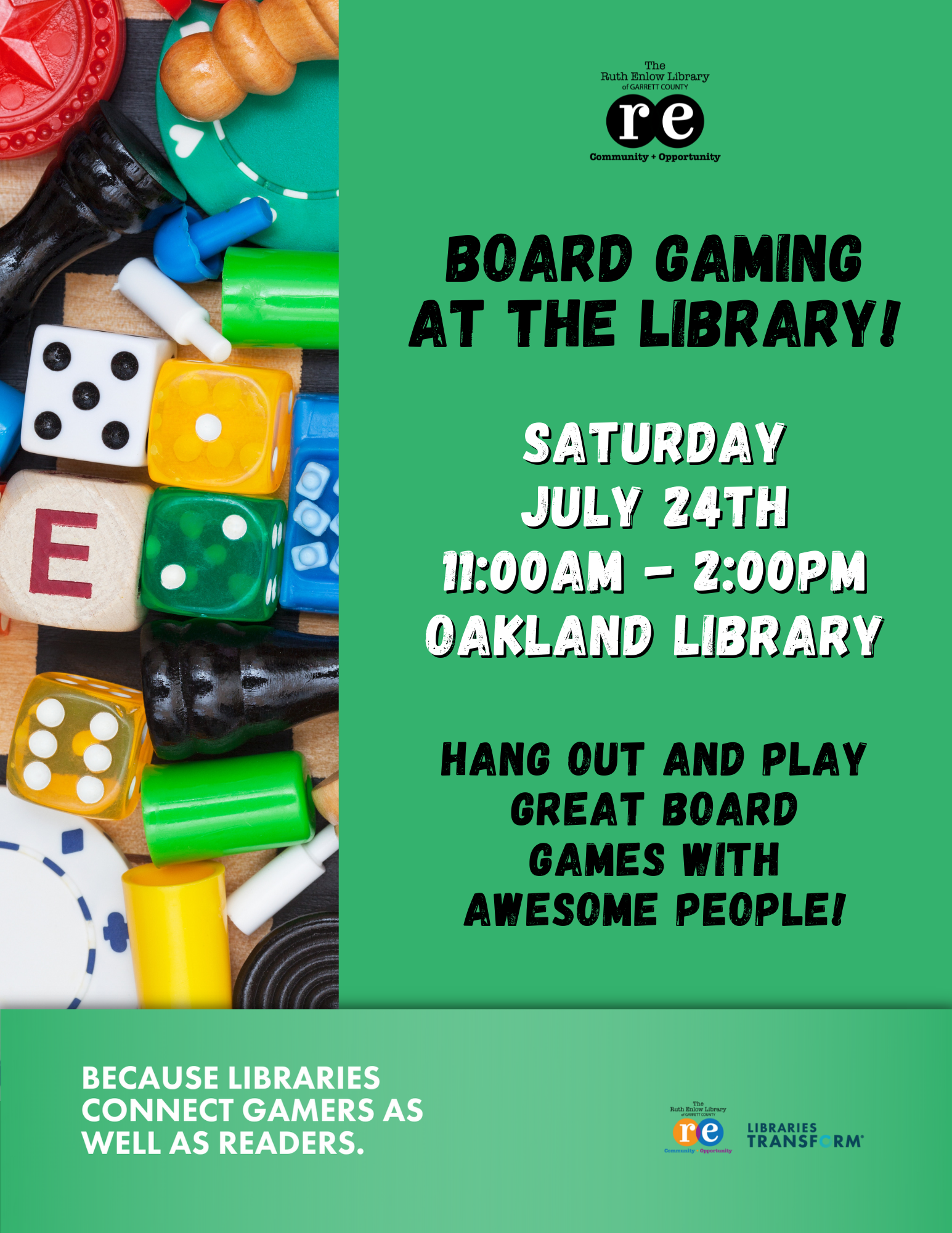 Board Gaming at the Library!