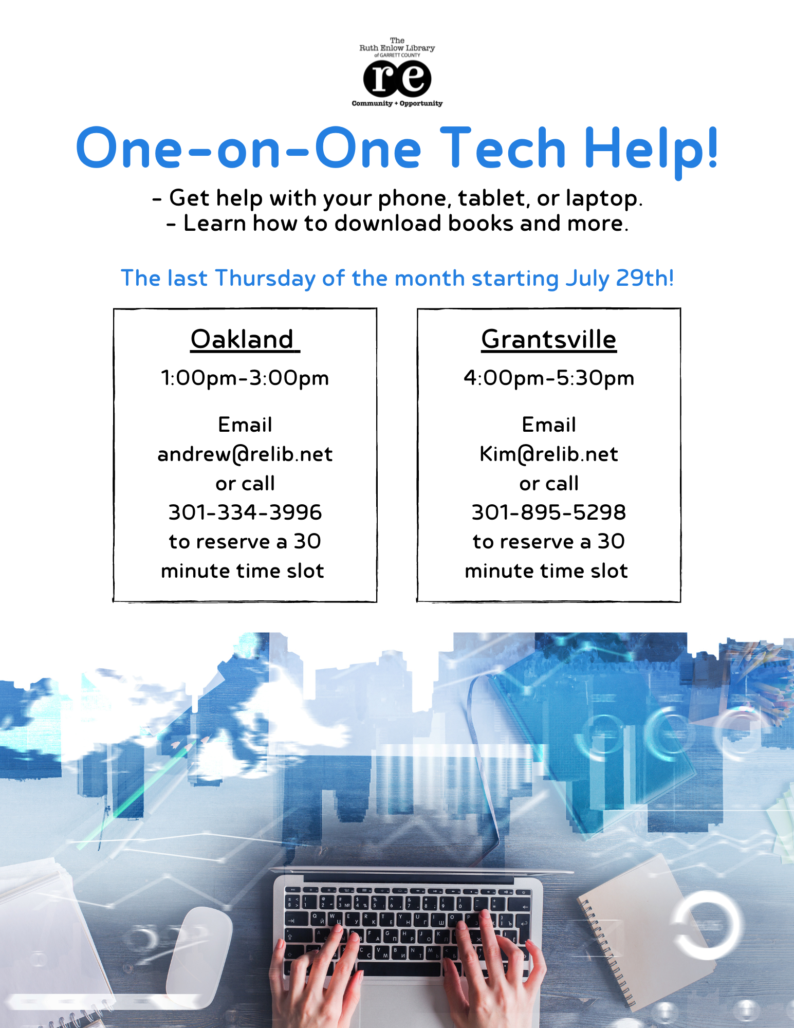 One-on-One Tech Help (Grantsville)
