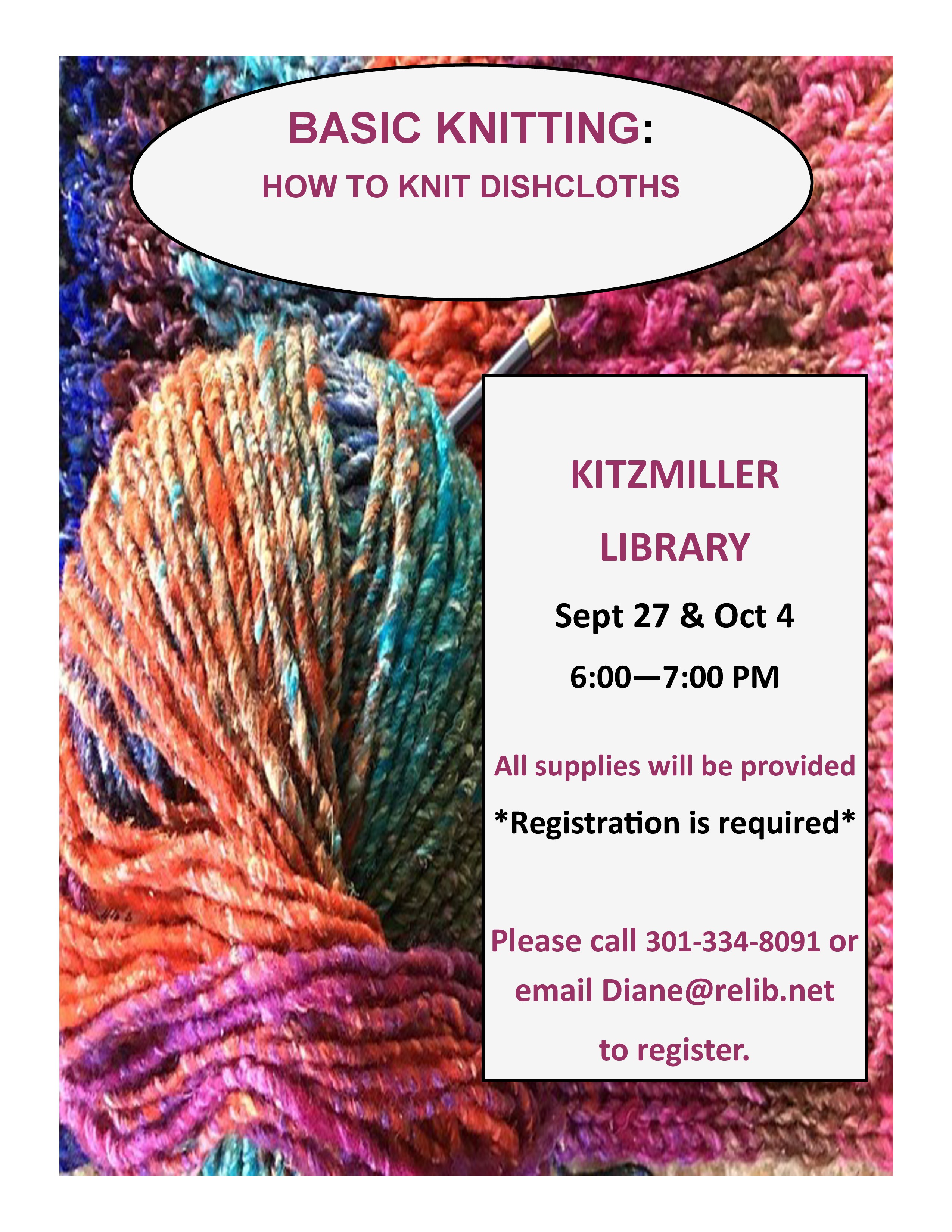 Basic Knitting: How To Knit Dishcloths