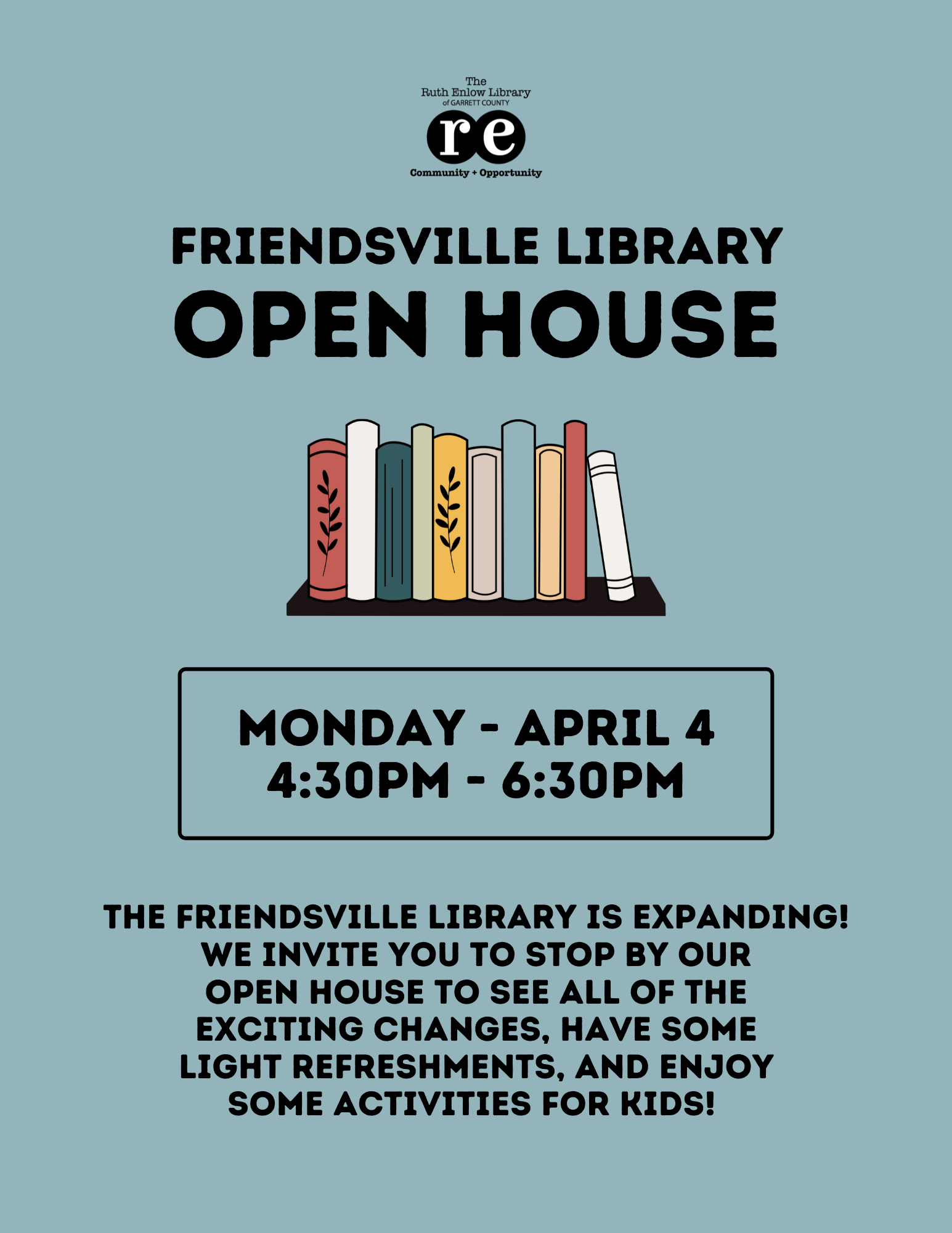 Friendsville Library Open House