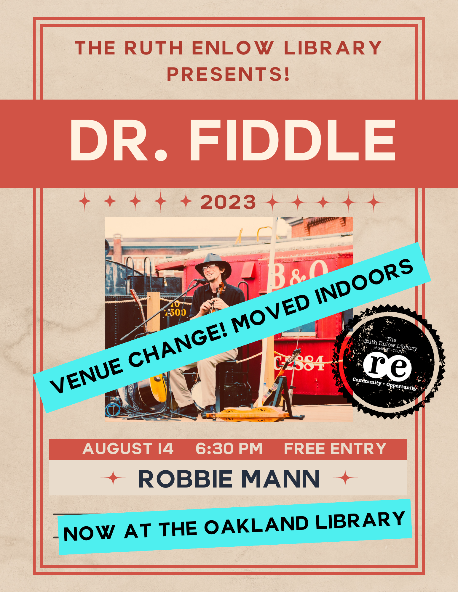 photo of robbie mann "dr. fiddle"