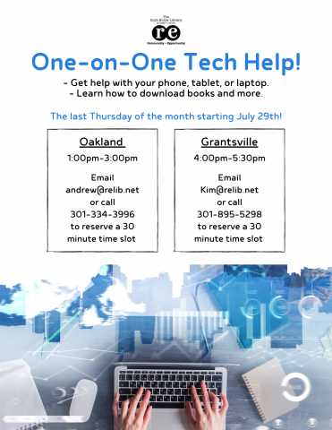 One-on-One Tech Help (Grantsville)