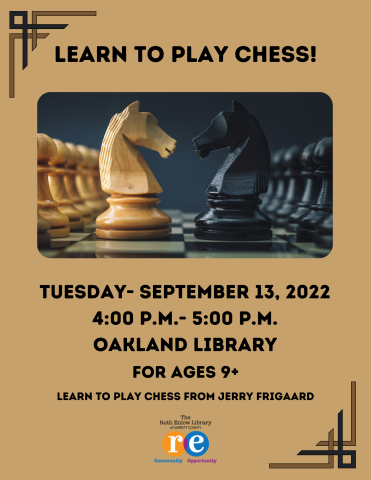 Chess Class Flyer
