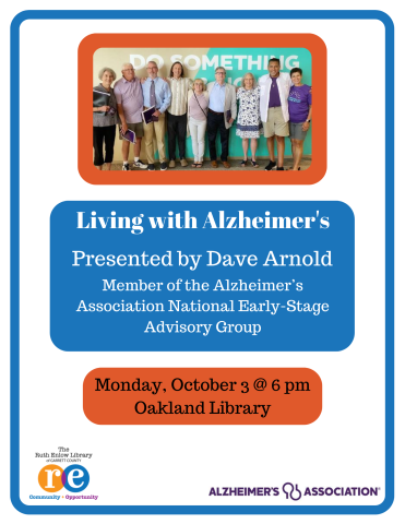 Living With Alzheimer's Program Flyer