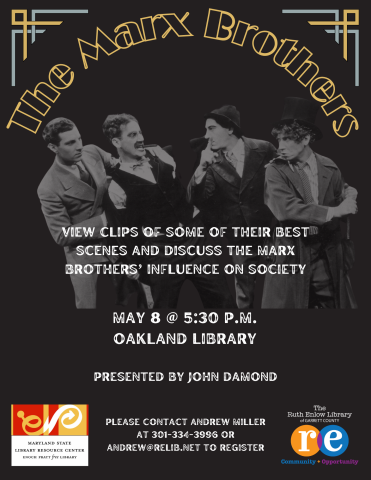 Marx Brothers Program Flyer