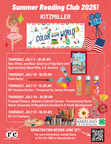 Summer Reading Club Flyer