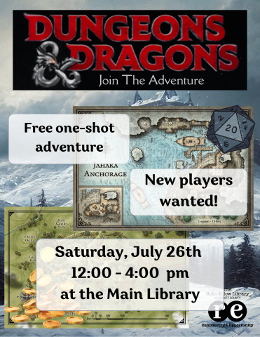 D&D flyer