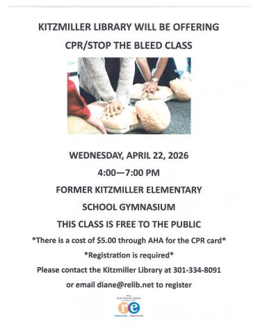 CPR/Stop the Bleed Class