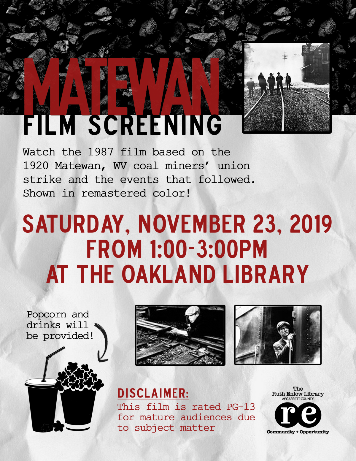 matewan film screening coal mining west virginia