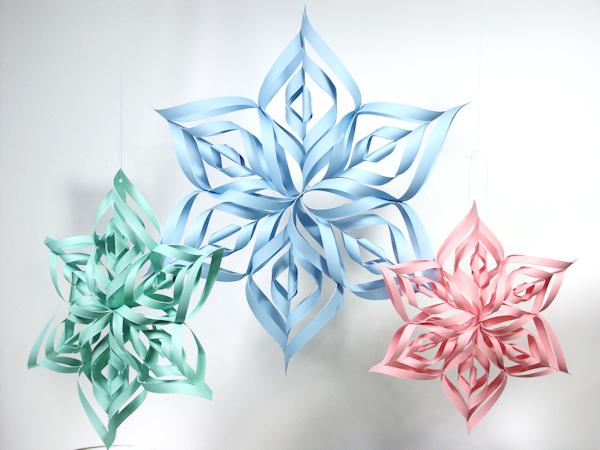 3D Snowflakes