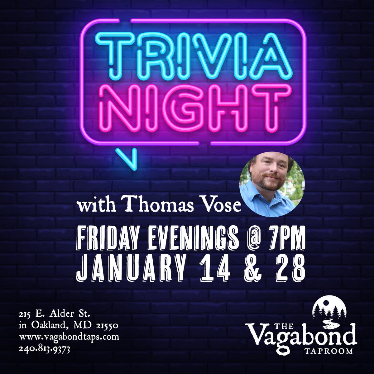 trivia night vagabond taproom