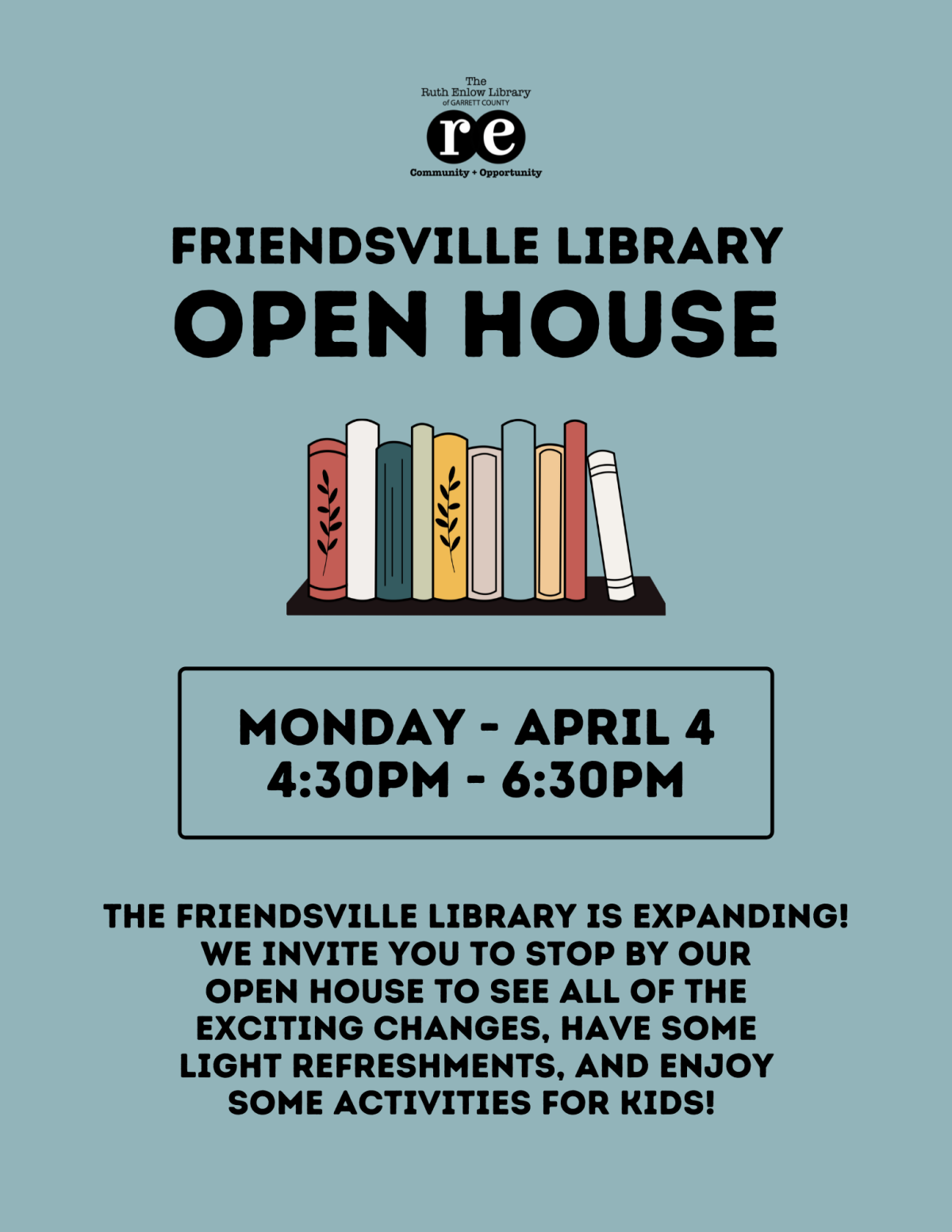 Friendsville Library Open House