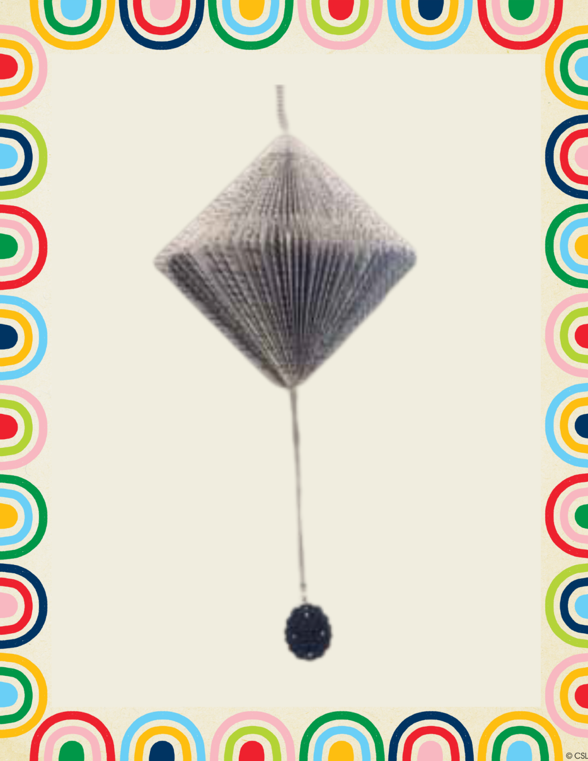 Summer Reading Club Book Art Chandelier Flyer