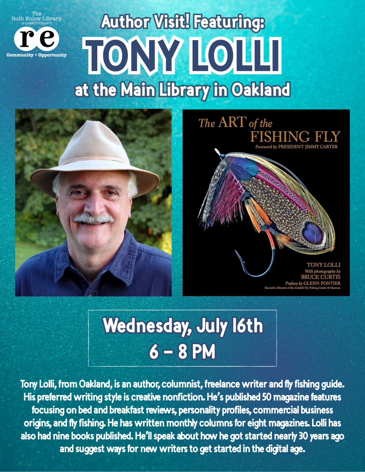 Tony Lolli flyer