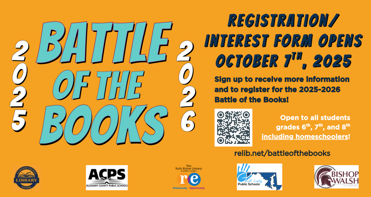REL, ACLS, ACPS, GCPS, BW logos; Battle of the Books